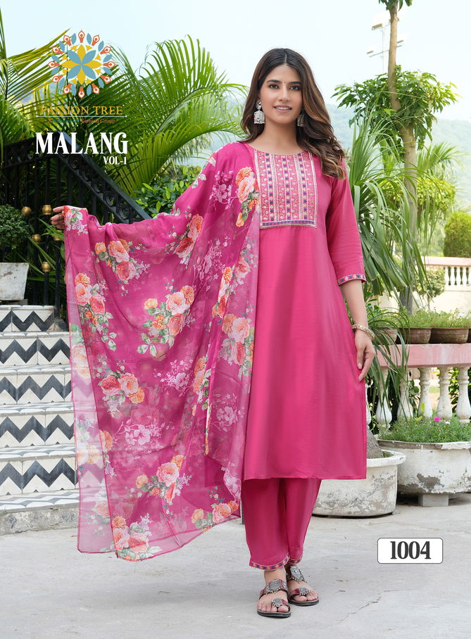 Malang Vol 1 By Passion Tree Shimmer Silk Readymade Suits Wholesale Shop In Surat
